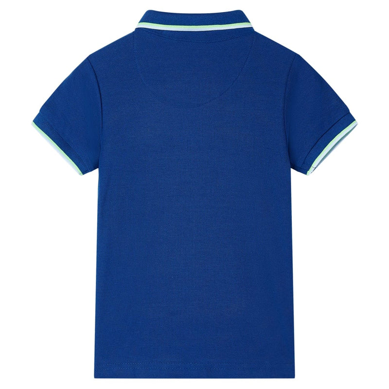 Load image into Gallery viewer, VidaXL Kinderpoloshirt 92 donkerblauw
