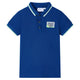 Vidaxl kinderpoloshirt 104 donkerblauw