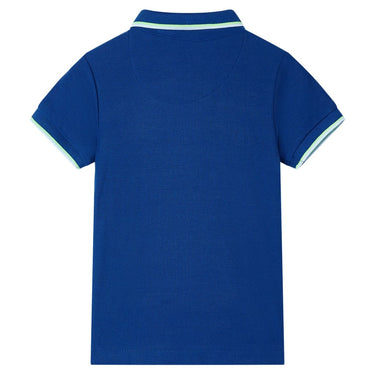 Vidaxl kinderpoloshirt 116 donkerblauw