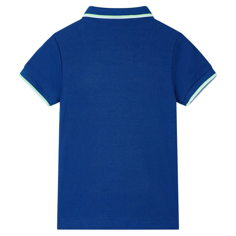 Load image into Gallery viewer, Vidaxl kinderpoloshirt 128 donkerblauw
