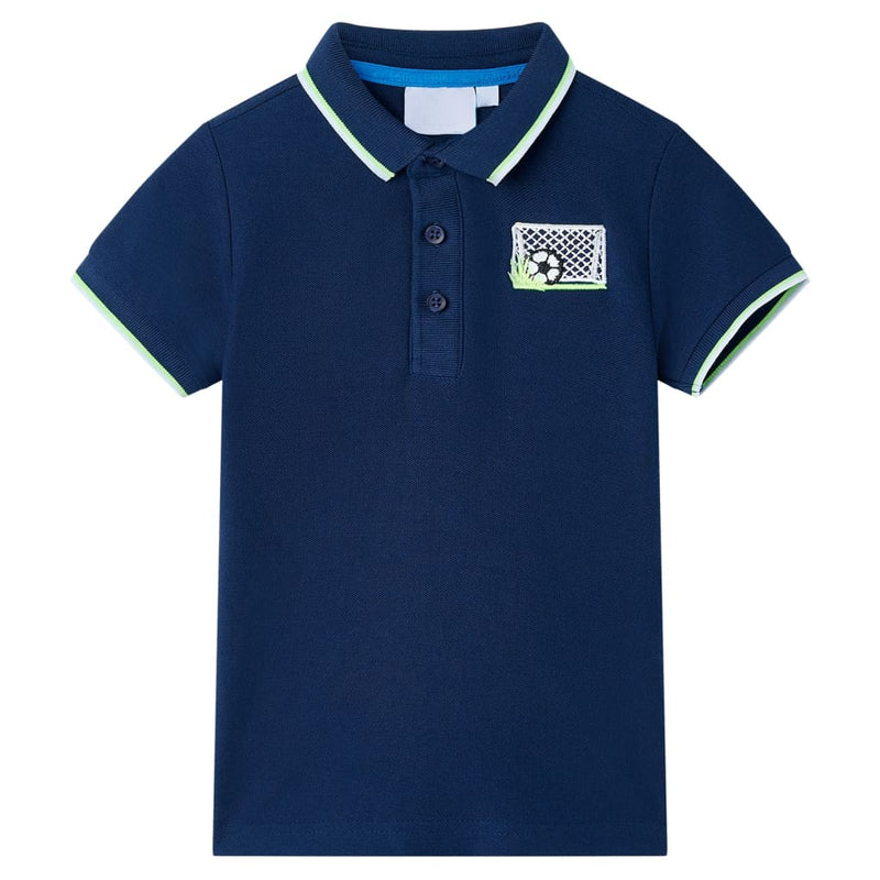 Load image into Gallery viewer, Vidaxl kinderpoloshirt 116 marineblauw
