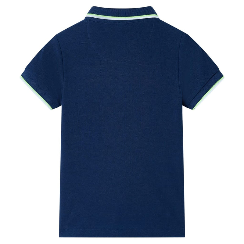 Load image into Gallery viewer, Vidaxl kinderpoloshirt 128 marineblauw
