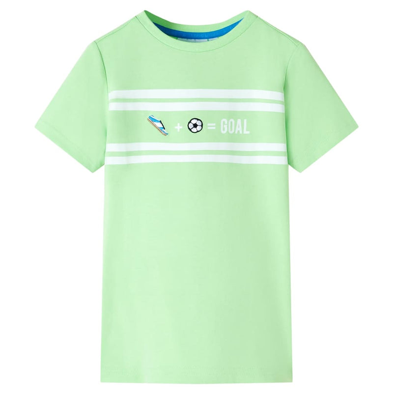 Load image into Gallery viewer, VidaXL Kindershirt 104 neongroen
