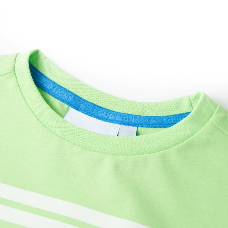 Load image into Gallery viewer, VidaXL Kindershirt 140 neongroen
