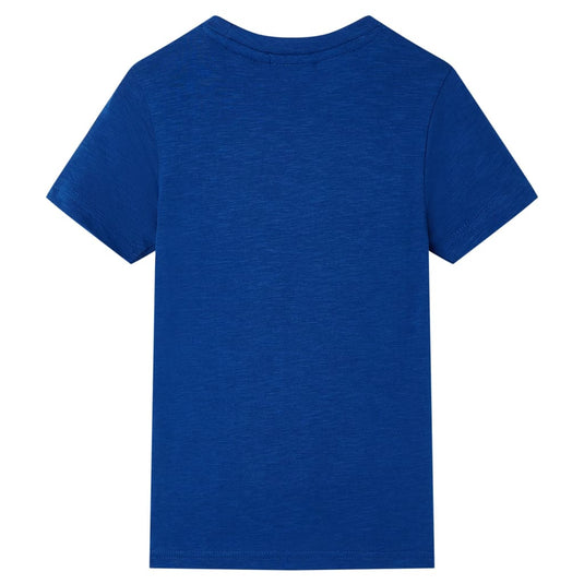 Vidaxl kindershirt 128 donkerblauw
