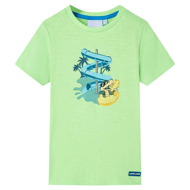 Vidaxl kindershirt 116 neongroen