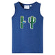 Vidaxl kindertopje 116 gemêleerd donkerblauw