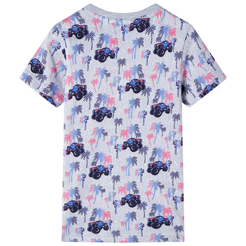Load image into Gallery viewer, VidaXL Kindershirt 140 gemêleerd grijs
