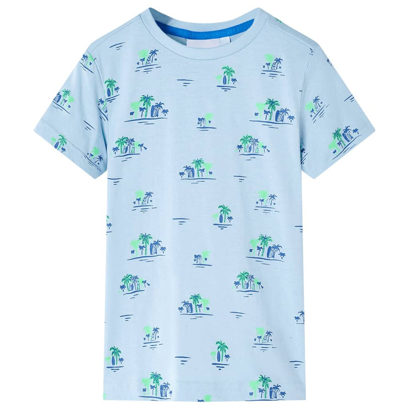 Load image into Gallery viewer, VidaXL Kindershirt 104 lichtblauw
