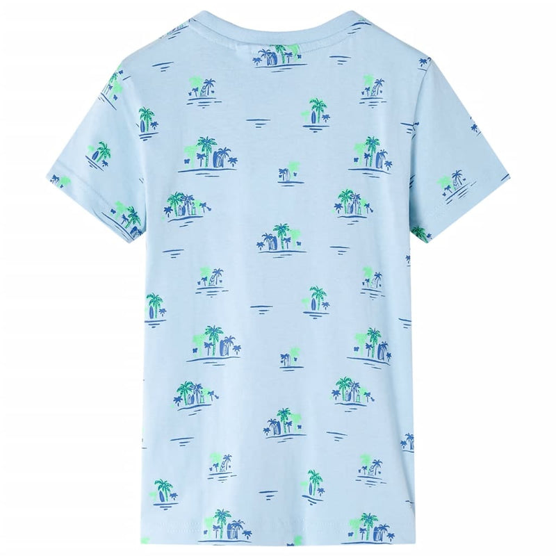 Load image into Gallery viewer, VidaXL Kindershirt 128 lichtblauw
