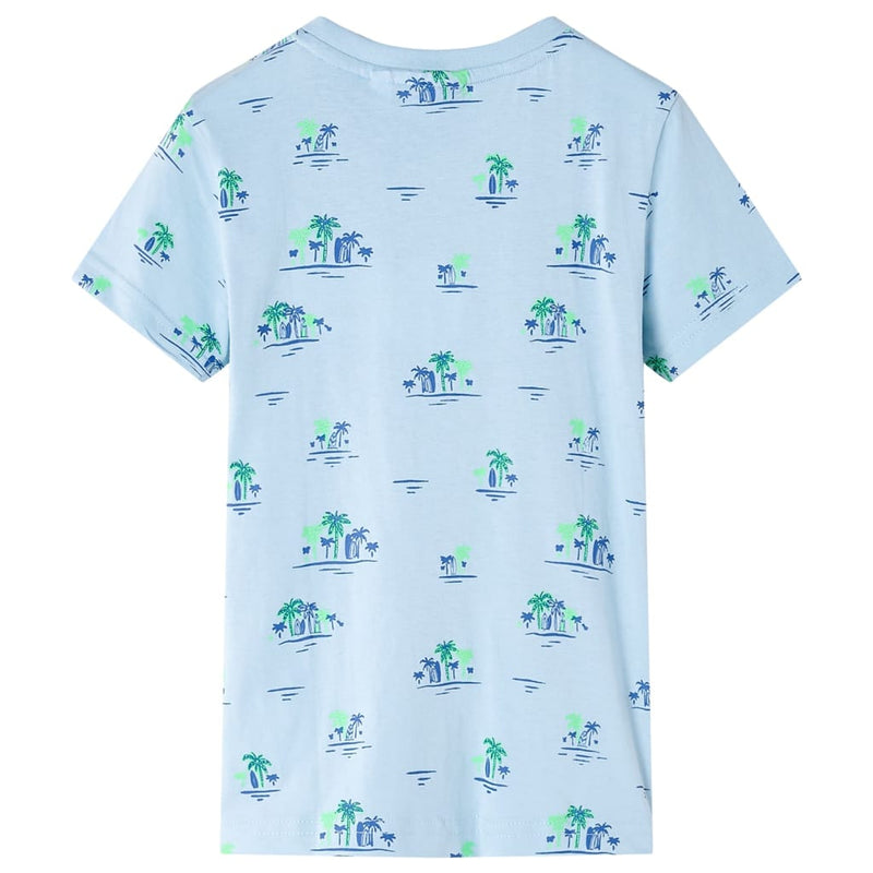 Load image into Gallery viewer, VidaXL Kindershirt 140 lichtblauw
