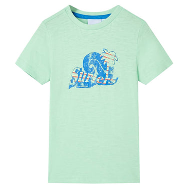 Vidaxl kindershirt 128 lichtgroen
