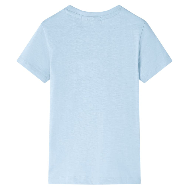 Load image into Gallery viewer, VidaXL Kindershirt 116 lichtblauw
