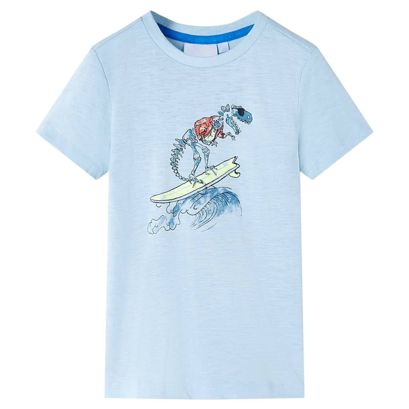Load image into Gallery viewer, Vidaxl kindershirt 128 lichtblauw
