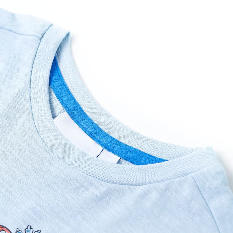 Load image into Gallery viewer, Vidaxl kindershirt 128 lichtblauw
