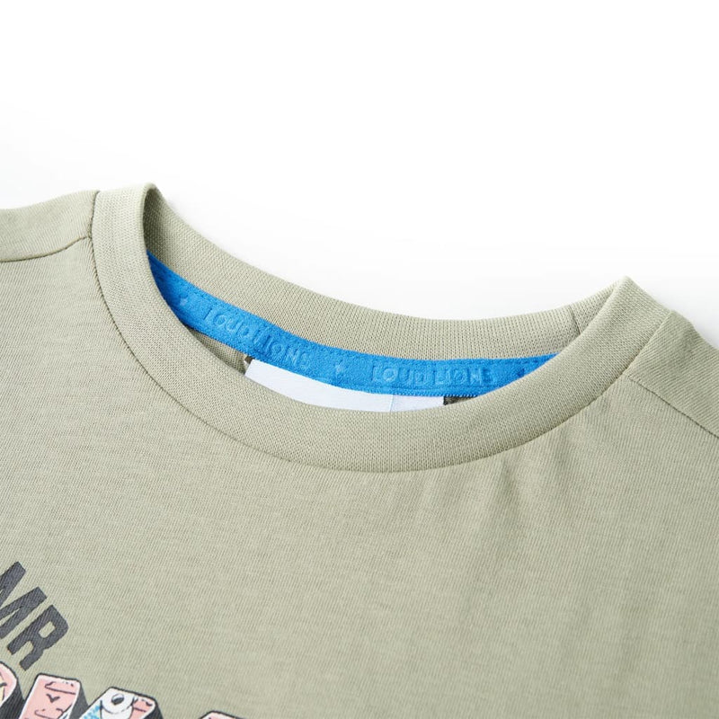 Load image into Gallery viewer, VidaXL Kindershirt 104 lichtkakikleurig
