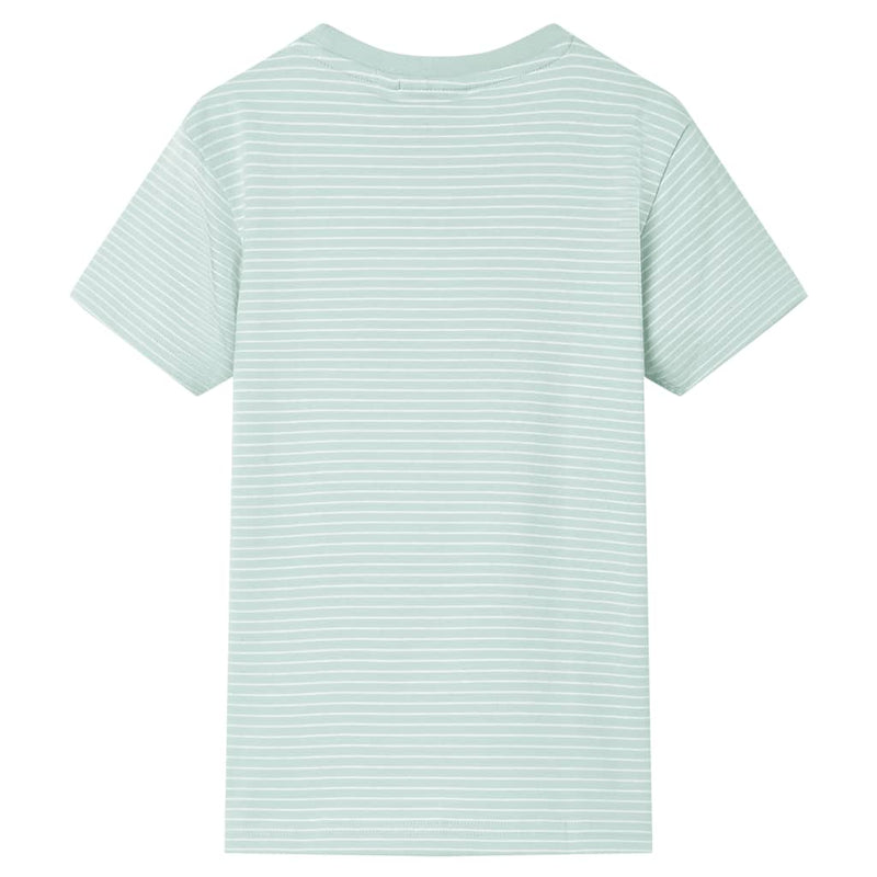 Load image into Gallery viewer, VidaXL Kindershirt met strepen 92 lichtmint
