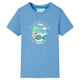 VidaXL Kindershirt 104 middelblauw