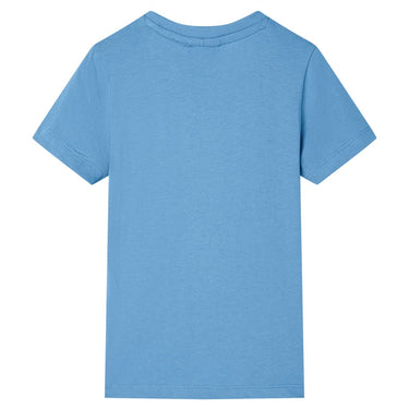 Vidaxl kindershirt 116 middenblauw