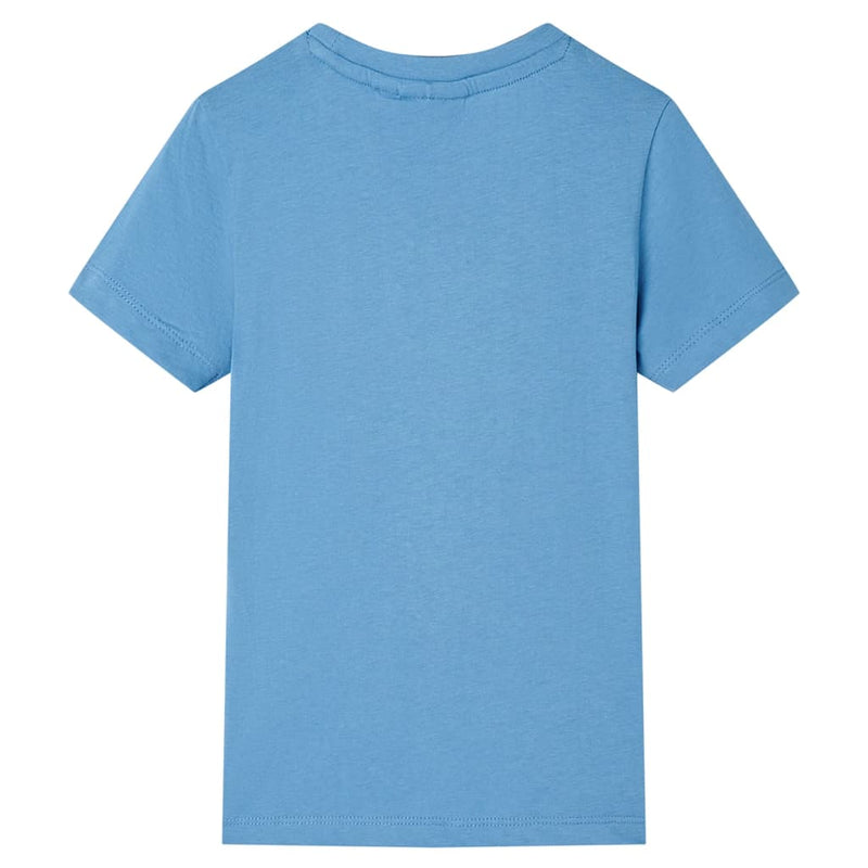 Load image into Gallery viewer, VidaXL Kindershirt 128 middenblauw
