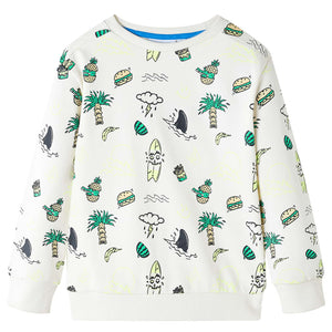 Vidaxl kindertrui 128 zachtecru