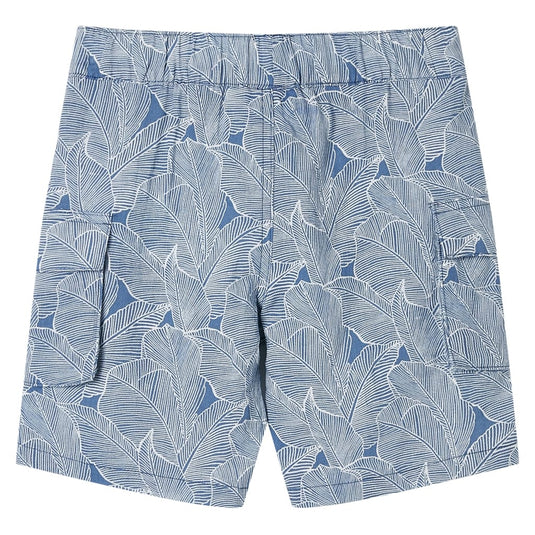 VidaXL Kindershorts met trekkoord 140 donkerblauw