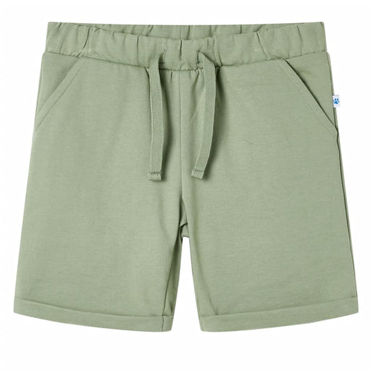 VidaXL Kindershorts met trekkoord 116 lichtkaki