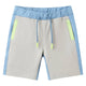 VidaXL Kindershort met trekkoord 116 blauw