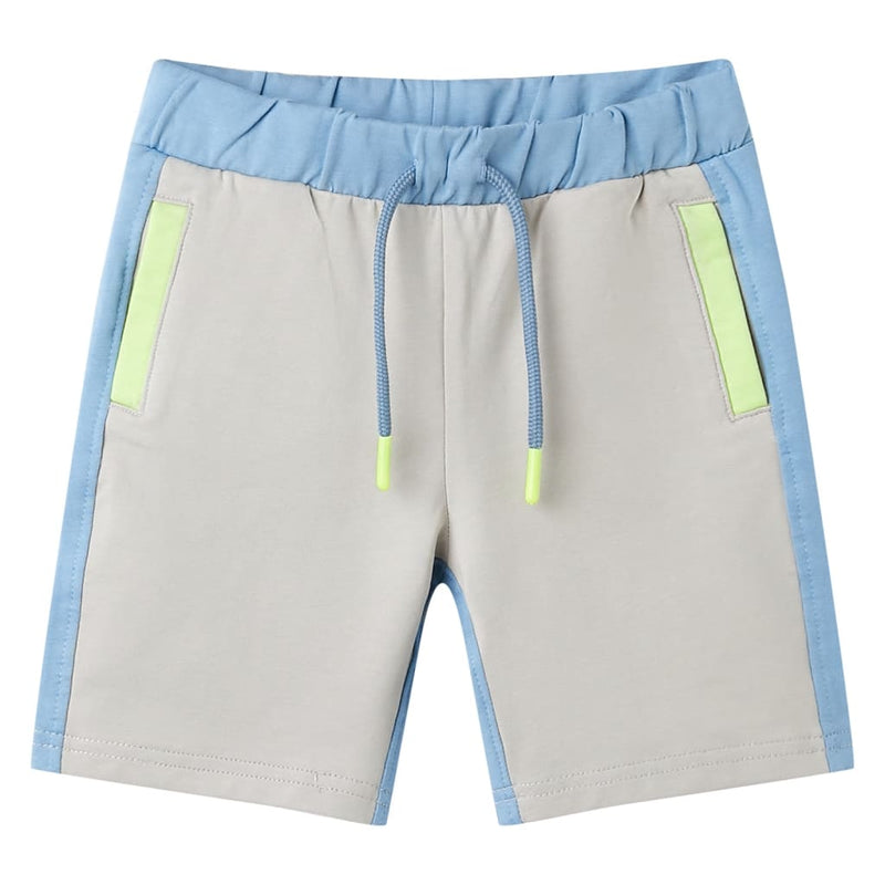 Load image into Gallery viewer, Vidaxl kindershort met trekkoord 128 blauw
