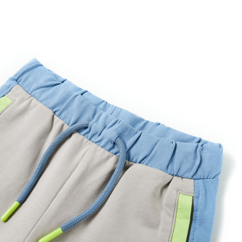 Load image into Gallery viewer, Vidaxl kindershort met trekkoord 140 blauw
