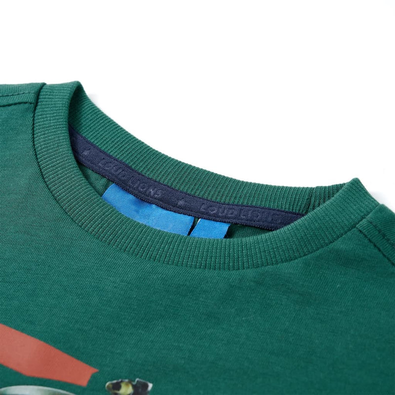 Load image into Gallery viewer, VidaXL Kindershirt met lange mouwen 92 groen
