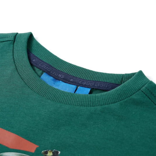 Vidaxl kindershirt met lange mouwen 104 groen