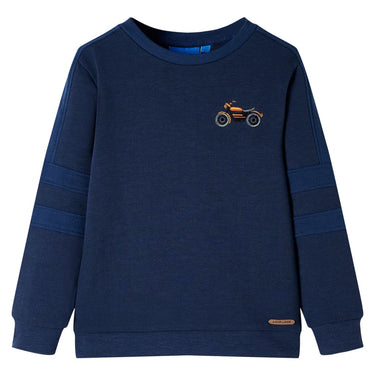 Vidaxl kindertrui 92 gemêleerd marineblauw