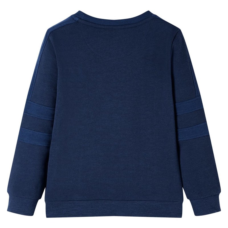 Load image into Gallery viewer, VidaXL Kindertrui 140 gemêleerd marineblauw
