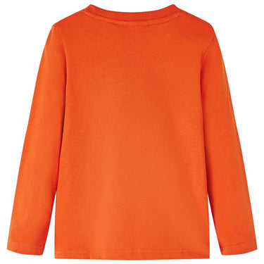 Vidaxl kindershirt met lange mouwen 128 oranje