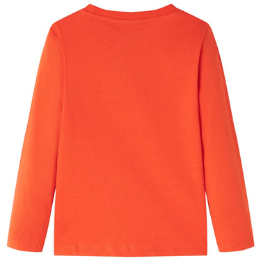 Vidaxl kindershirt met lange mouwen 116 feloranje