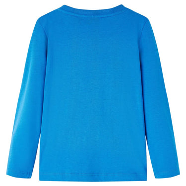 Vidaxl kindershirt met lange mouwen 116 kobaltblauw