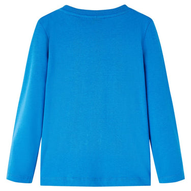 Vidaxl kindershirt met lange mouwen 140 kobaltblauw
