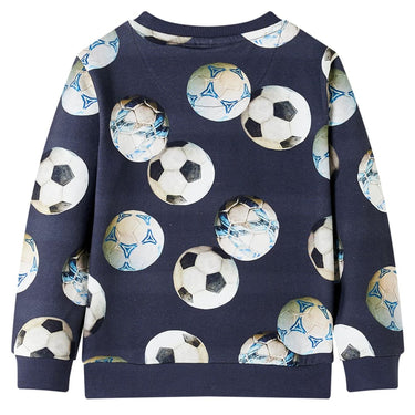 Vidaxl kindertrui 128 marineblauw