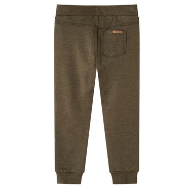Vidaxl kinderjoggingbroek 104 gemêleerd kakikleurig