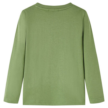 Vidaxl kindershirt met lange mouwen 104 lichtkakikleurig