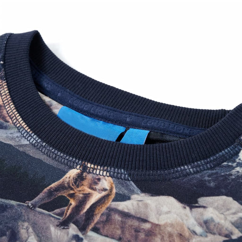 Load image into Gallery viewer, Vidaxl kindertrui 116 marineblauw
