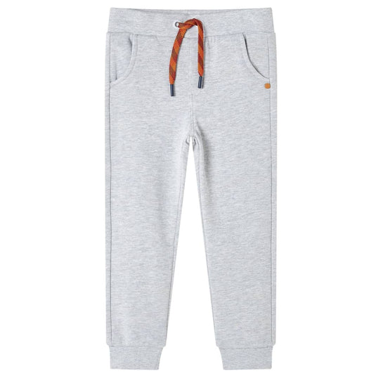 Vidaxl kinderjoggingbroek 140 gemêleerd grijs