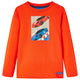 Vidaxl kindershirt met lange mouwen 116 felroranje
