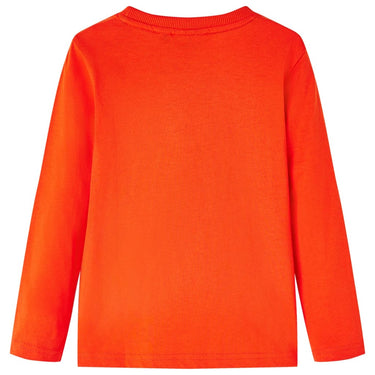 Vidaxl kindershirt met lange mouwen 128 felroranje