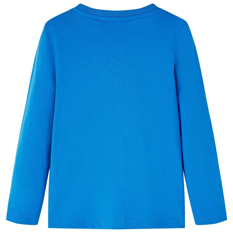 Load image into Gallery viewer, VidaXL Kindershirt met lange mouwen 116 kobaltblauw
