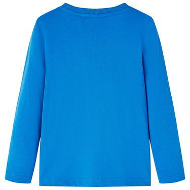 Vidaxl kindershirt met lange mouwen 128 kobaltblauw
