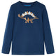 VidaXL Kindershirt met lange mouwen 92 marineblauw