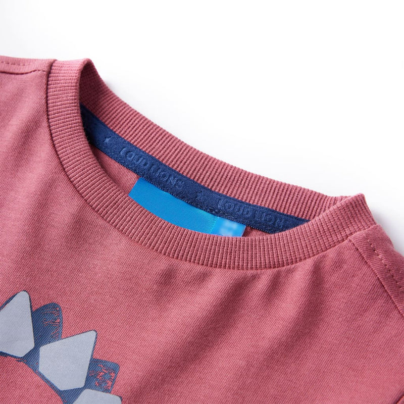 Load image into Gallery viewer, Vidaxl kindershirt met lange mouwen 140 donkerrood
