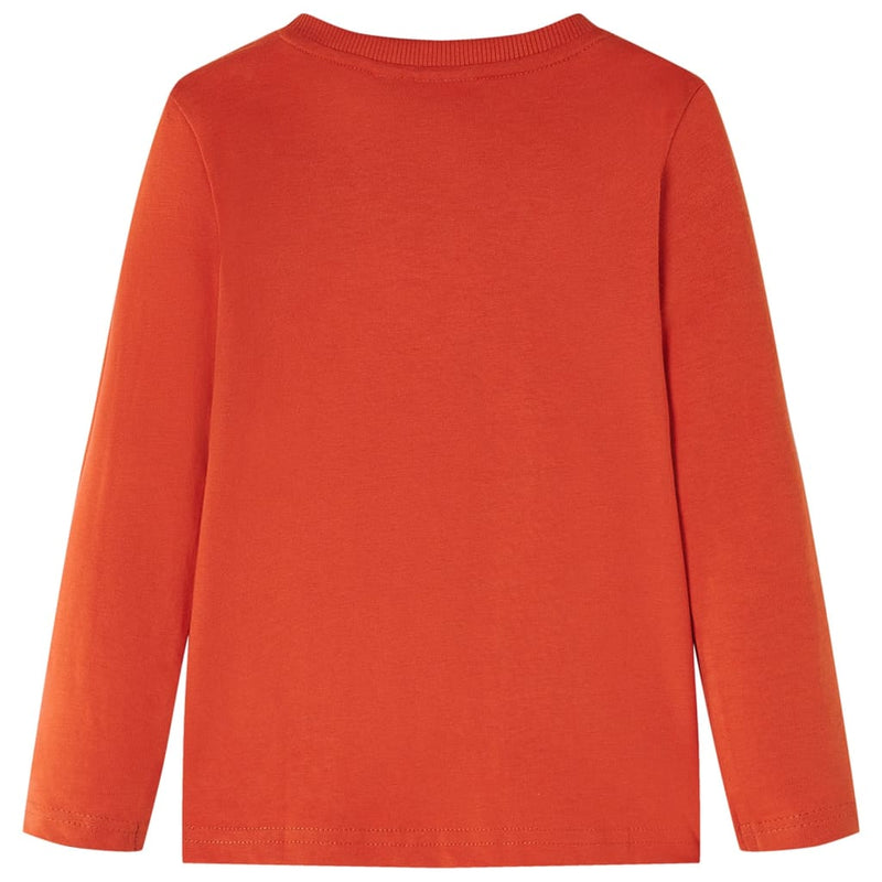 Load image into Gallery viewer, VidaXL Kindershirt met lange mouwen 116 oranje
